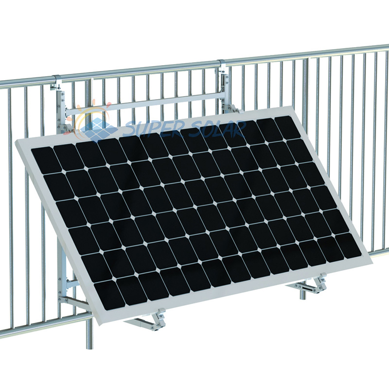 soporte solar balcón